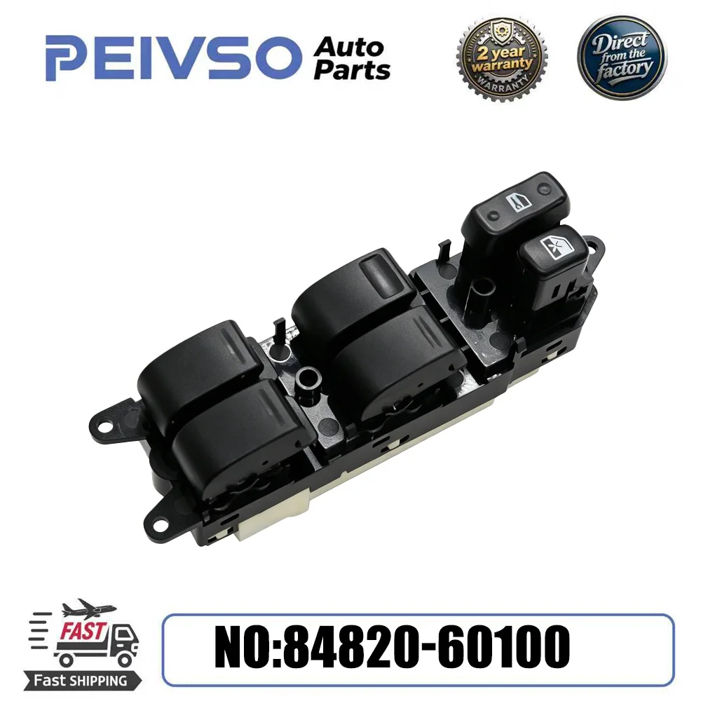 20pins 84820-60100 8482060100 New Power Window Switch For Lexus LX470 1998-2002 Toyota Land Cruiser 2001-2002
20pins 84820-60100 8482060100 New Power Window Switch For Lexus LX470 1998-2002 Toyota Land Cruiser 2001-2002