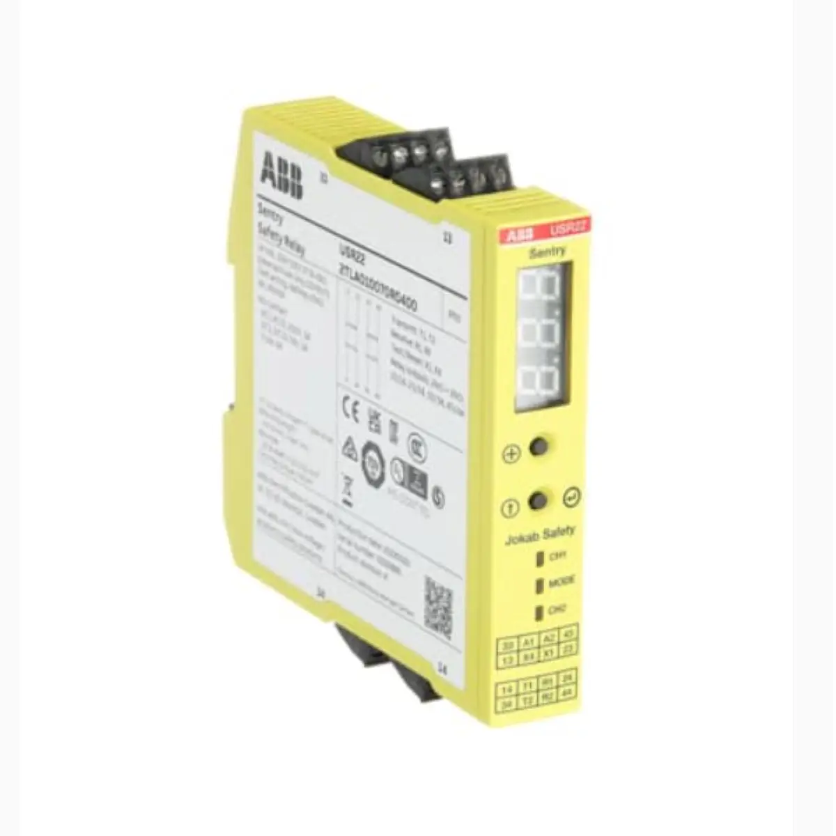 Sentry USR22 24VDC 10186425 2TLA010070R0400 Safety relay
Sentry USR22 24VDC 10186425 2TLA010070R0400 Safety relay