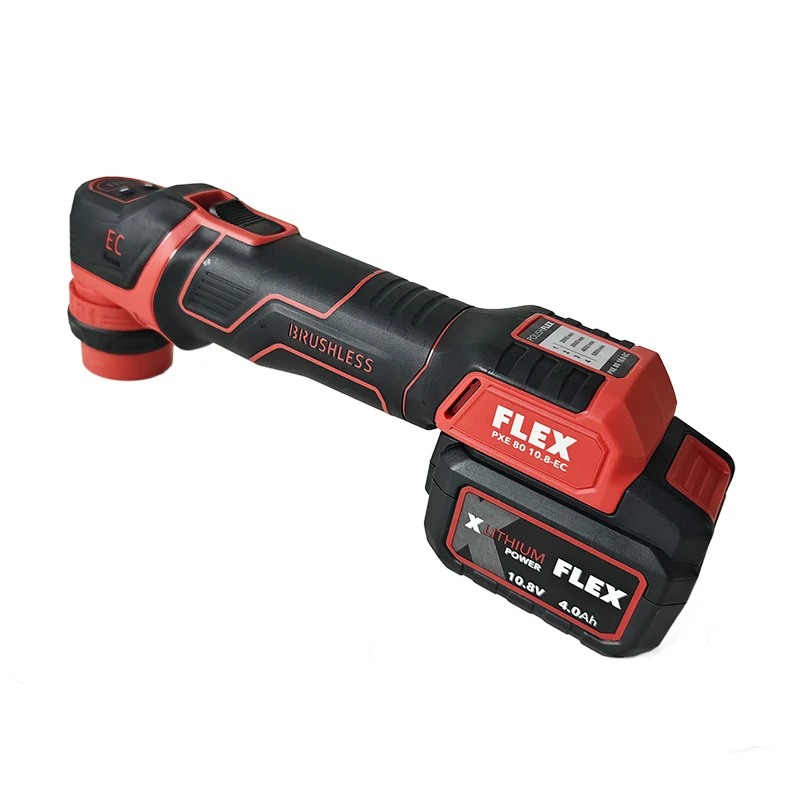 FLEX wireless lithium battery small polishing machine PXE80 car polishing and waxing 2-in-1 polishing machine details polishing
FLEX wireless lithium battery small polishing machine PXE80 car polishing and waxing 2-in-1 polishing machine details polishing
