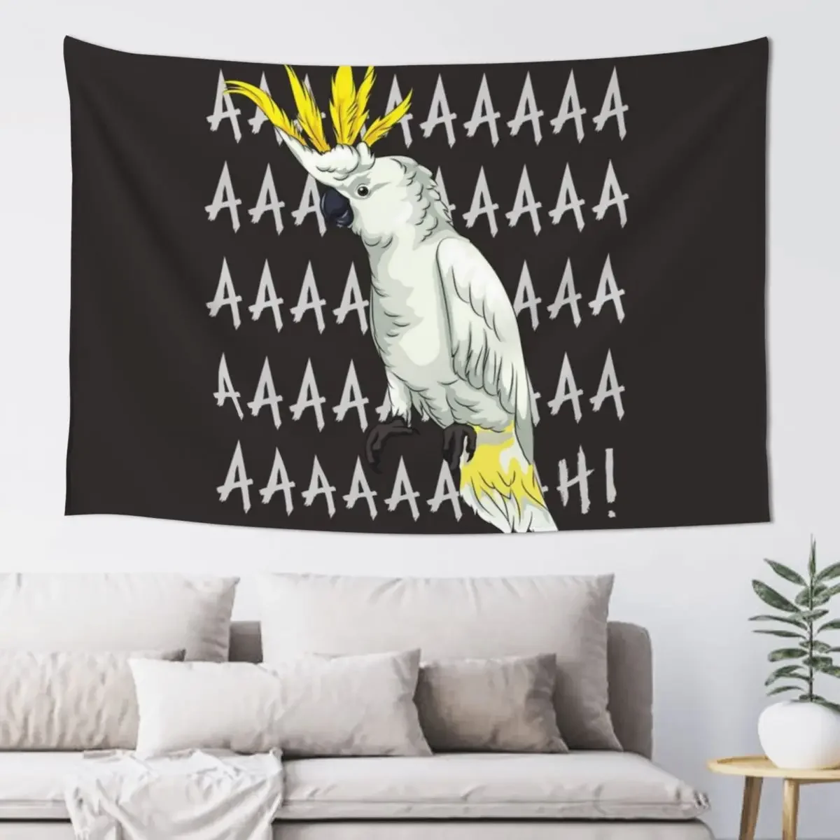 Funny Cockatoo Parrot Art Gift Tapestry House Decorations Room Decorating Aesthetic Tapestry
Funny Cockatoo Parrot Art Gift Tapestry House Decorations Room Decorating Aesthetic Tapestry