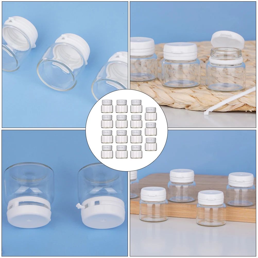 15Pcs Practical Glass Cream Dispensers Easy to Use for Travel Home Use Cosmetics Packaging Glass Cream Boxes Cosmetics Bottles
15Pcs Practical Glass Cream Dispensers Easy to Use for Travel Home Use Cosmetics Packaging Glass Cream Boxes Cosmetics Bottles