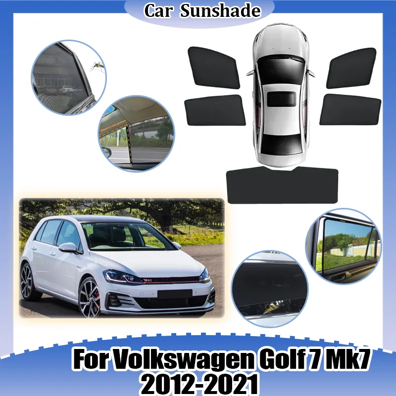 Sun Visor For Volkswagen VW Golf 7 Mk7 2012~2021 Car Mesh Sunshade Heat Insulation Net Mesh UV Protection Shading Accessories
Sun Visor For Volkswagen VW Golf 7 Mk7 2012~2021 Car Mesh Sunshade Heat Insulation Net Mesh UV Protection Shading Accessories