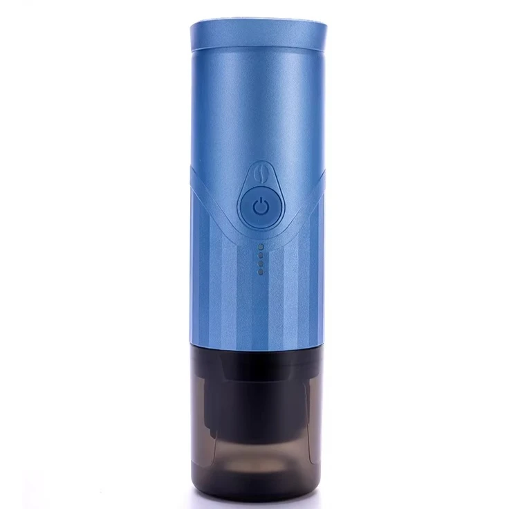 A Mini Espresso Coffee Machine Blue Color Lower MOQ Portable Espresso Coffee Machine for Outdoor Aluminum OEM Coffee Maker 90 5V
A Mini Espresso Coffee Machine Blue Color Lower MOQ Portable Espresso Coffee Machine for Outdoor Aluminum OEM Coffee Maker 90 5V