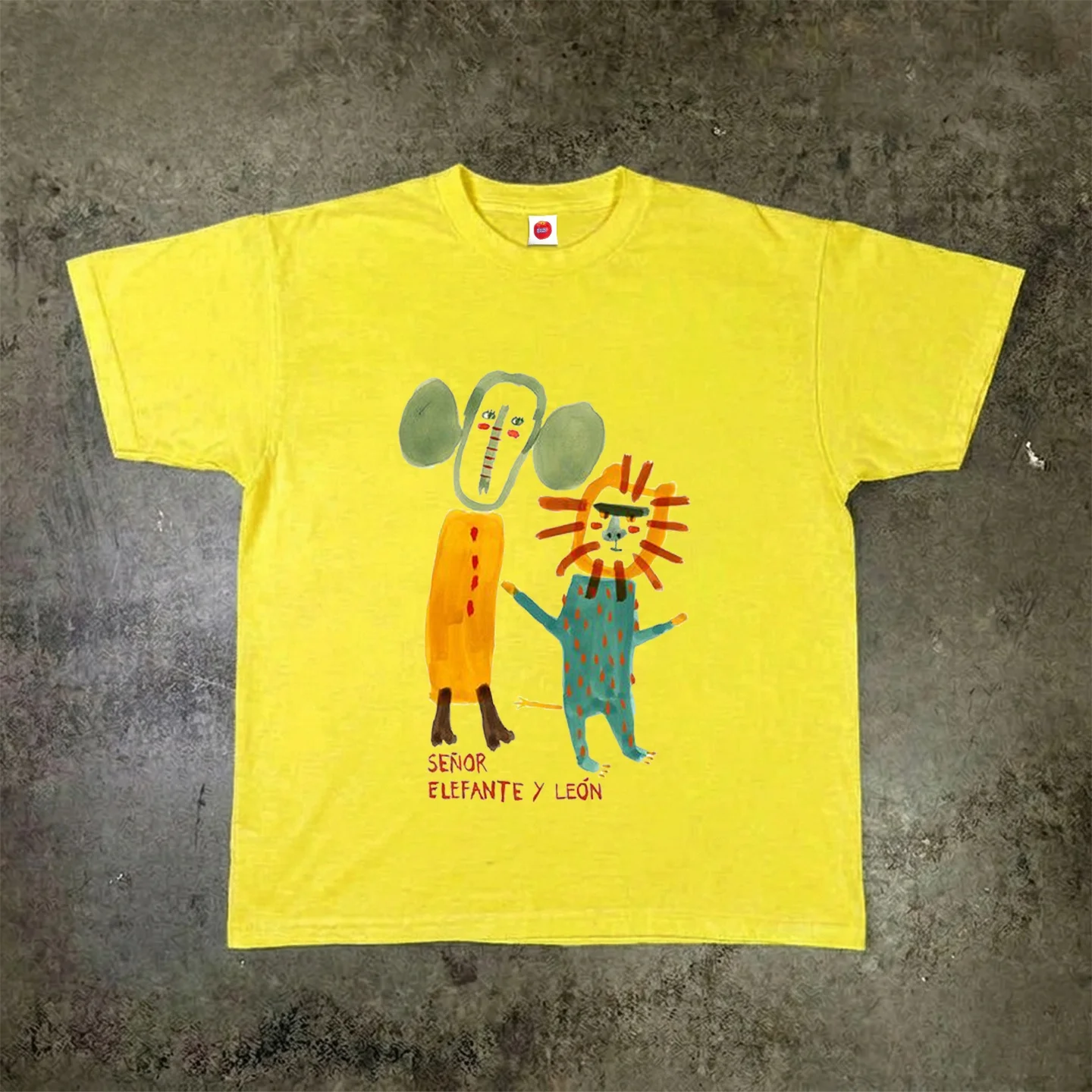 Artistic Oversize Short Sleeve T-Shirt Casual Atmosphere Feeling Creative Comfortable Lightweight Fashionable Cotton Top
Artistic Oversize Short Sleeve T-Shirt Casual Atmosphere Feeling Creative Comfortable Lightweight Fashionable Cotton Top