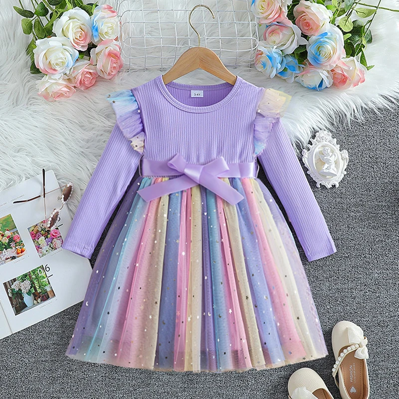 2025 New Spring Autumn Long Sleeve Dress for Girls Ruffles Sweet Baby Girls Clothes Sequin Winter Toddler Birthday Party Dresses
2025 New Spring Autumn Long Sleeve Dress for Girls Ruffles Sweet Baby Girls Clothes Sequin Winter Toddler Birthday Party Dresses