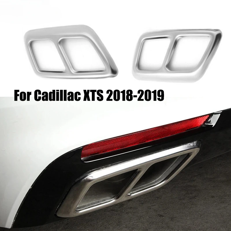 2Pcs Stainless Steel Car Tail Muffler Exhaust Pipe Tail Throat Patch Cover Stickers for Cadillac XTS 2018 2019 Car Accessories
2Pcs Stainless Steel Car Tail Muffler Exhaust Pipe Tail Throat Patch Cover Stickers for Cadillac XTS 2018 2019 Car Accessories