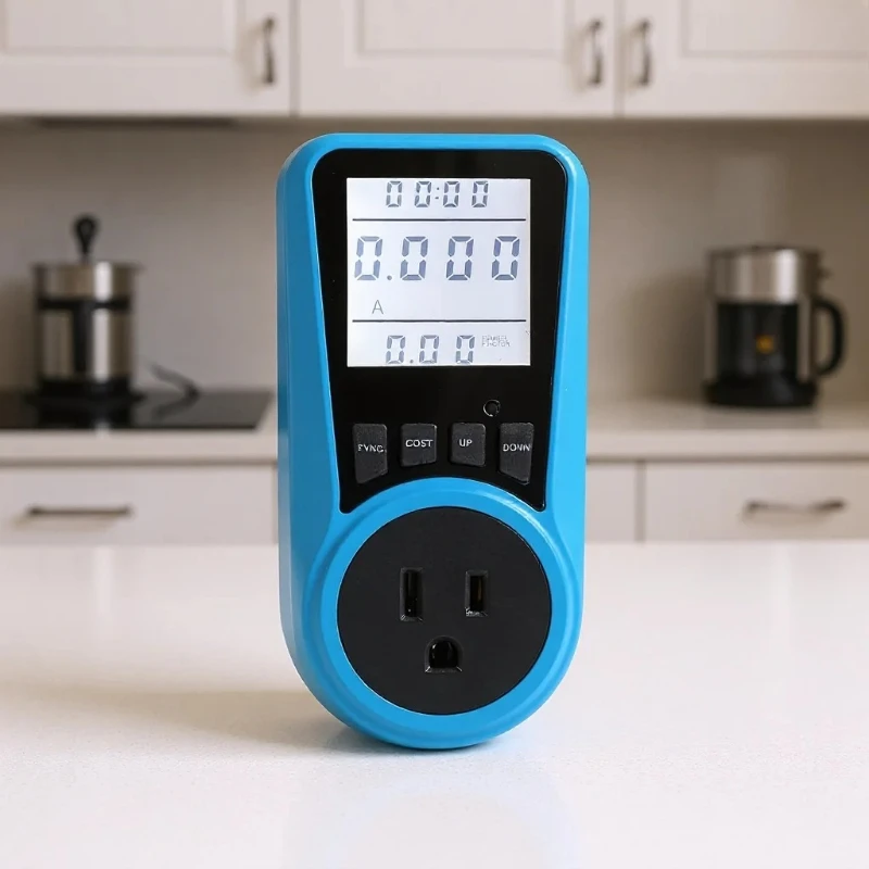 1Pcs Watt Meter,Socket-type Power Meter,Overload Protection,Kilowatt Wattage Voltage AMP Tester,Electrical Energy Monitor.
1Pcs Watt Meter,Socket-type Power Meter,Overload Protection,Kilowatt Wattage Voltage AMP Tester,Electrical Energy Monitor.