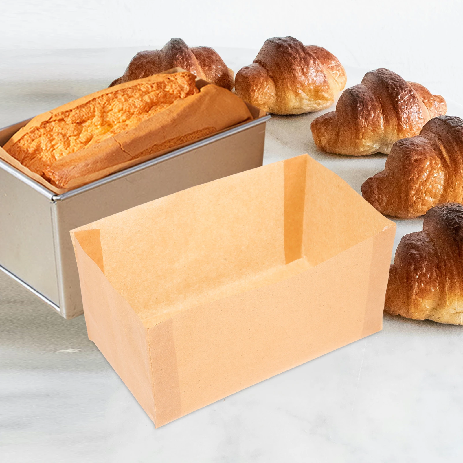 50 Pcs Baking Bread Paper Mold Loaf Pan Supplies Cake Cups Liners Cupcake Papers Nonstick
50 Pcs Baking Bread Paper Mold Loaf Pan Supplies Cake Cups Liners Cupcake Papers Nonstick