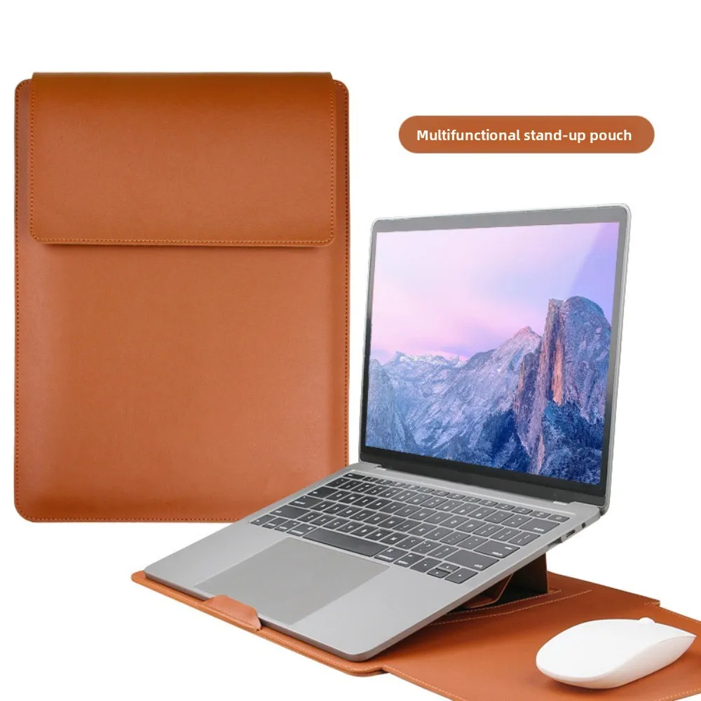 With Small Bag Laptop Sleeve Bag PU Leather Bracket Design Laptop Sleeve Case Stain-resistant Adjustable
With Small Bag Laptop Sleeve Bag PU Leather Bracket Design Laptop Sleeve Case Stain-resistant Adjustable