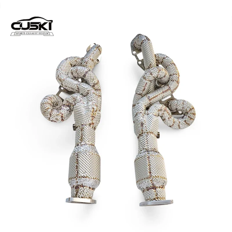 High Performance exhaust manifold for Lexus RCF 5.0 V8 2016-2020 quality stainless steel auto Exhaust parts
High Performance exhaust manifold for Lexus RCF 5.0 V8 2016-2020 quality stainless steel auto Exhaust parts