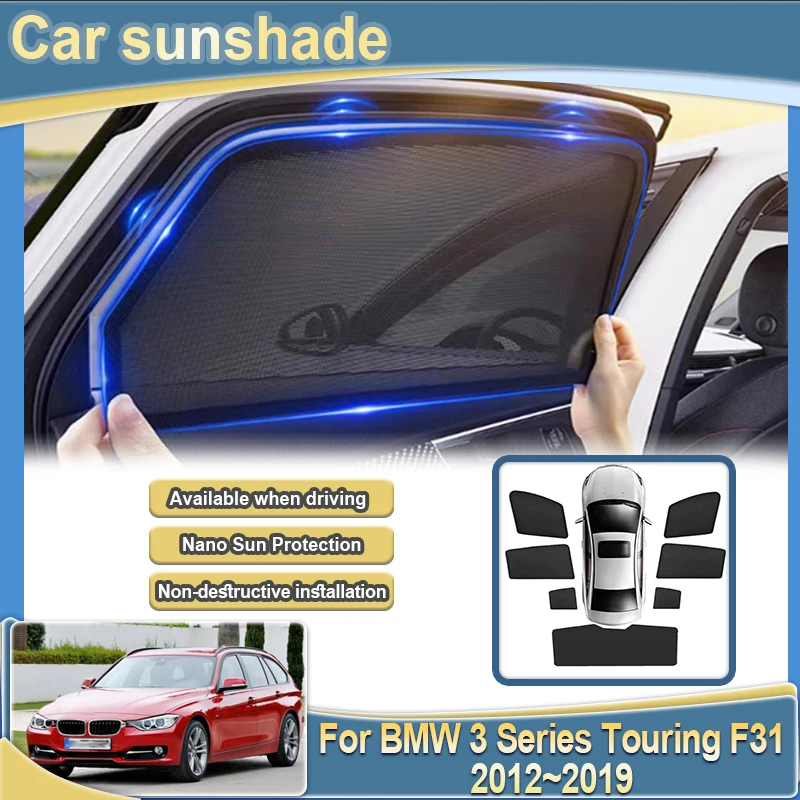 Для BMW 3 серии Touring F31 2012 ~ 2019 универсал автомобильная сетка солнцезащитный козырек автомобильная занавеска солнцезащитные аксессуары светоблокирующие шторы конфиденциальность
Для BMW 3 серии Touring F31 2012 ~ 2019 универсал автомобильная сетка солнцезащитный козырек автомобильная занавеска солнцезащитные аксессуары светоблокирующие шторы конфиденциальность