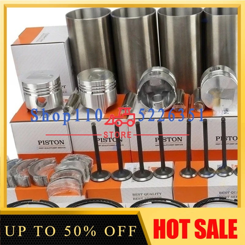 31A17-11100 S4L2 S4L Overhaul Rebuild Kit For Piston Rings Cylinder Liner Main Bearing Full Gasket Set 32A17-07100
31A17-11100 S4L2 S4L Overhaul Rebuild Kit For Piston Rings Cylinder Liner Main Bearing Full Gasket Set 32A17-07100