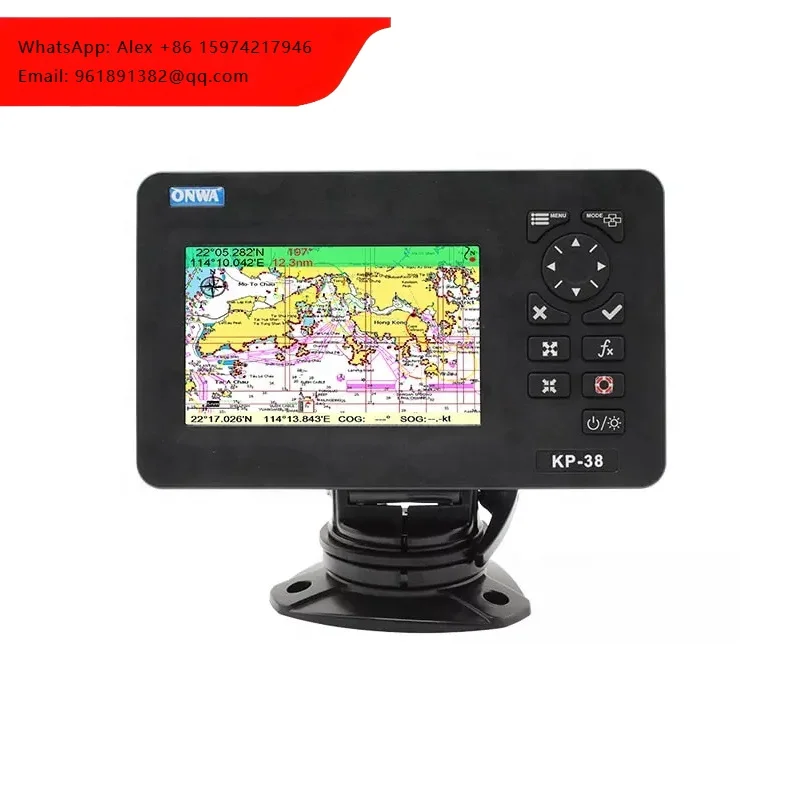 Новый продукт ONWA KP-38: 5-дюймовый компактный морской GPS-картплоттер
Новый продукт ONWA KP-38: 5-дюймовый компактный морской GPS-картплоттер