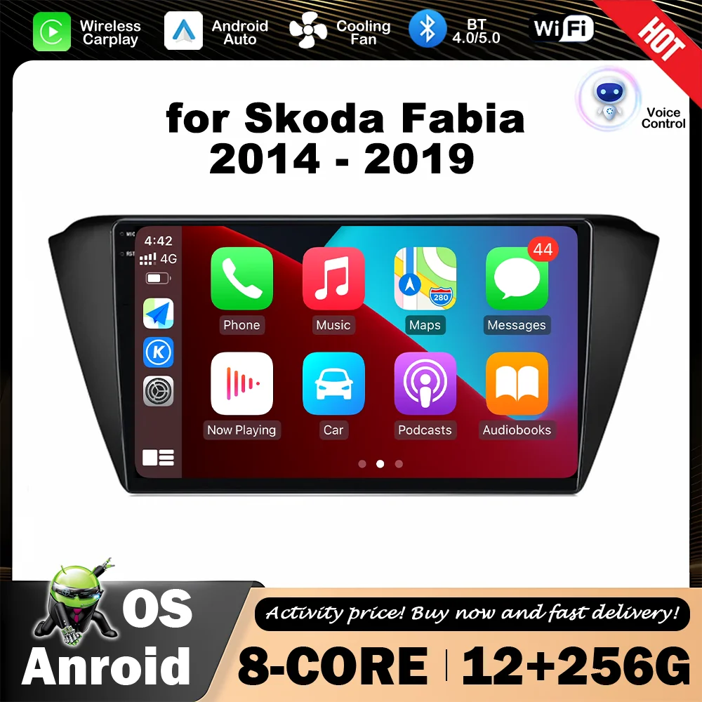 9 inch for Skoda Fabia 2014 - 2019 Android Auto Intelligent System Car Multimedia Video Player 4G WiFi Bluetooth GPS Navigation
9 inch for Skoda Fabia 2014 - 2019 Android Auto Intelligent System Car Multimedia Video Player 4G WiFi Bluetooth GPS Navigation