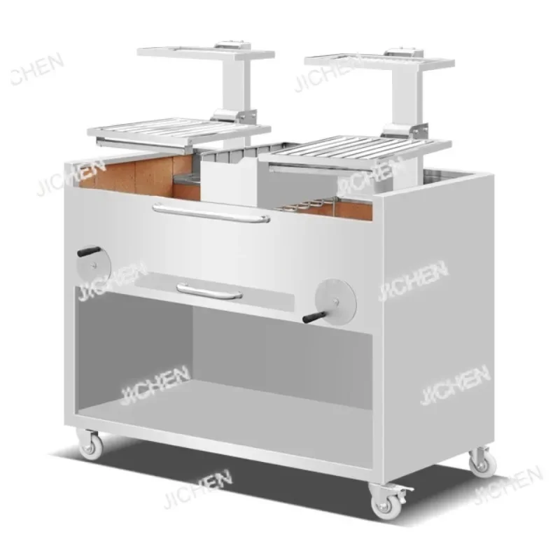 JC Stainless Steel BBQ Grill Counter Top Charcoal Grill Adjustable Height Charcoal Argentine Gril
JC Stainless Steel BBQ Grill Counter Top Charcoal Grill Adjustable Height Charcoal Argentine Gril