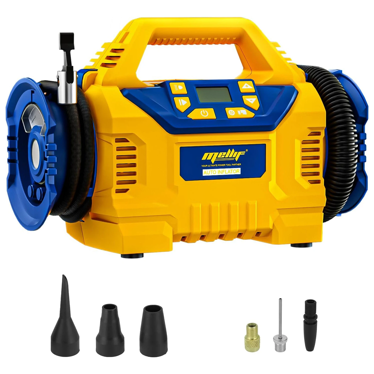 160PSI Tire Inflator Air Compressor Compatible with Dewalt 18V 20V Battery(No Battery) Cordless Inflator Air Pump for Car Tires
160PSI Tire Inflator Air Compressor Compatible with Dewalt 18V 20V Battery(No Battery) Cordless Inflator Air Pump for Car Tires