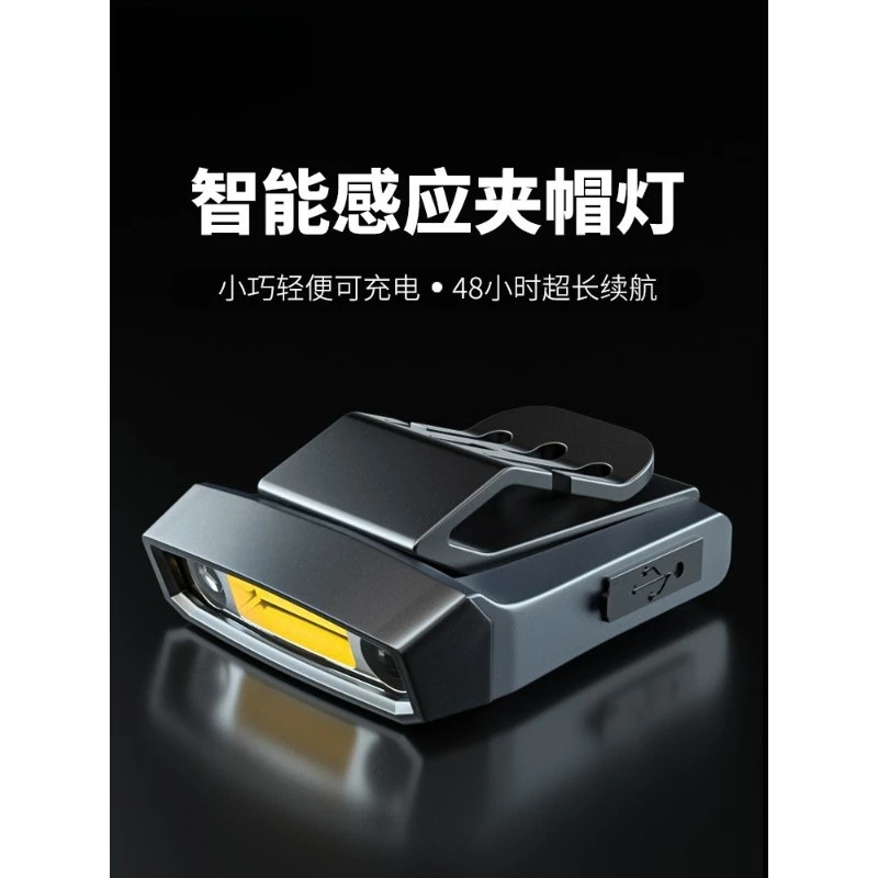 Sensor LED Cap Clip Headlamp Rechargeable Super Bright Long Lasting Light For Night Fishing Outdoor
Sensor LED Cap Clip Headlamp Rechargeable Super Bright Long Lasting Light For Night Fishing Outdoor