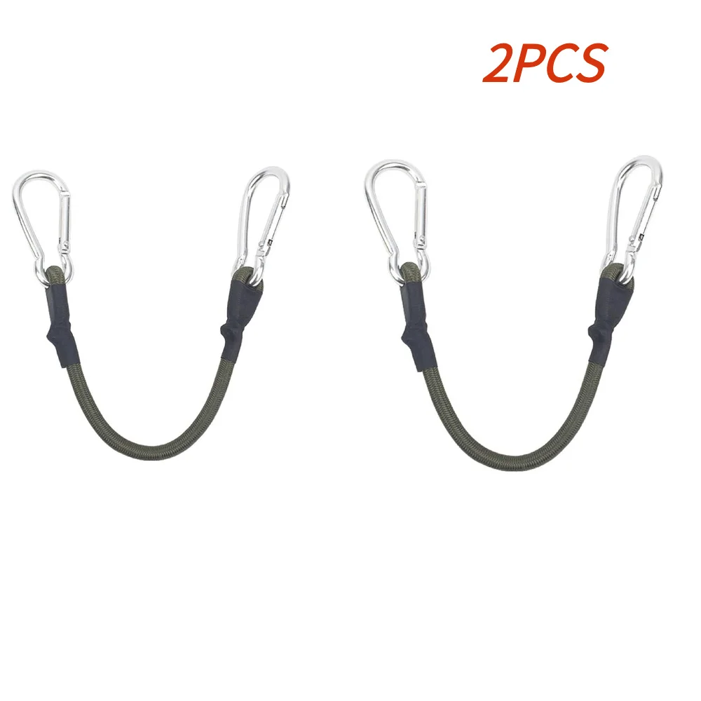 2Pcs Outdoor Heavy Duty Bungee Cord Elastic Tie Strap String Carabiner Hooks Kayak Cycling Luggage Packing Ropes For Camping
2Pcs Outdoor Heavy Duty Bungee Cord Elastic Tie Strap String Carabiner Hooks Kayak Cycling Luggage Packing Ropes For Camping
