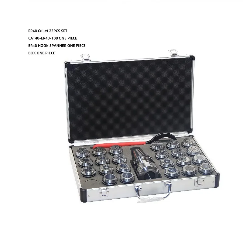 New Arrival Shengda CAT40 ER40 100 Length Set With 0.008mm ER Collet Coolant Support Easy Tool Change
New Arrival Shengda CAT40 ER40 100 Length Set With 0.008mm ER Collet Coolant Support Easy Tool Change