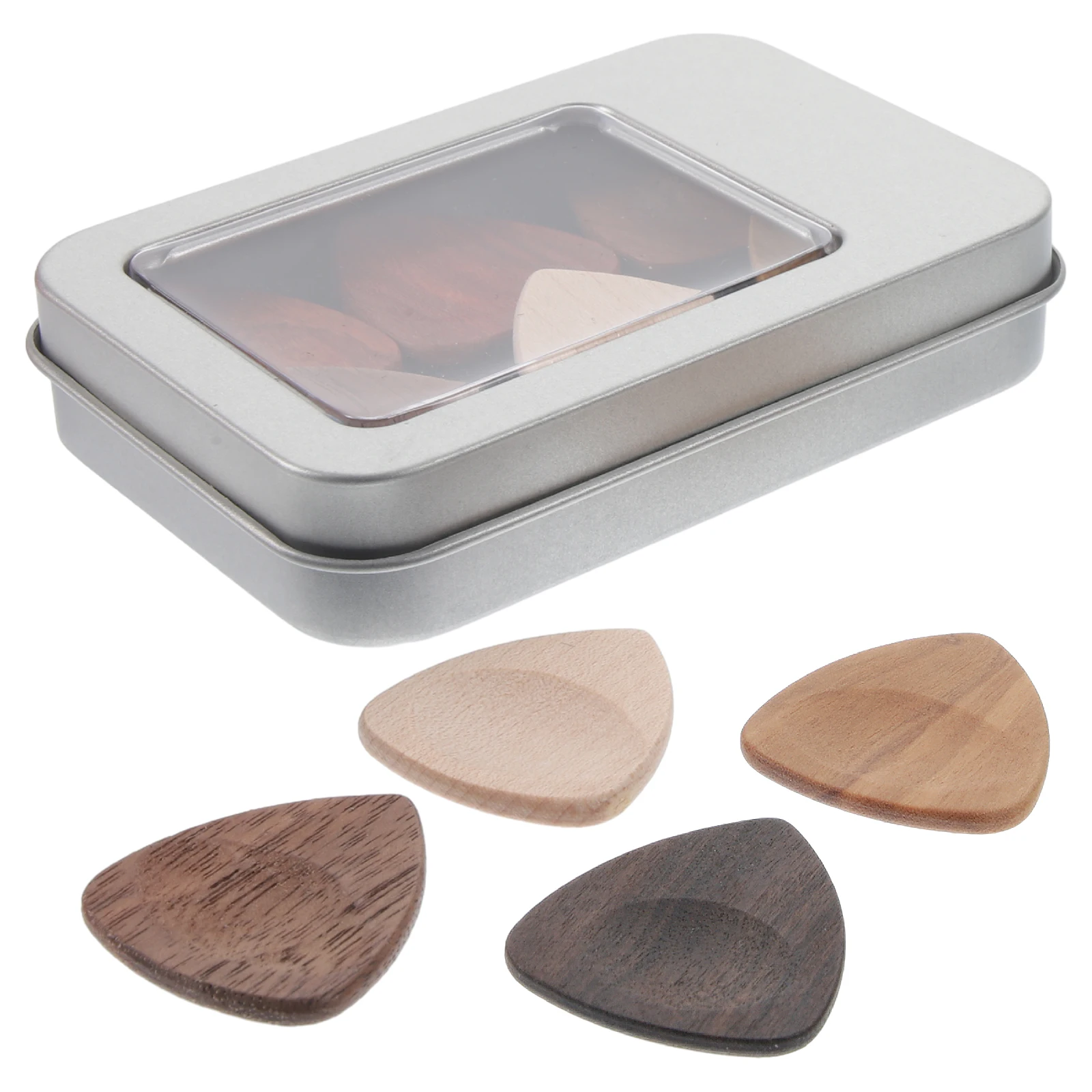 10 Wooden Guitar Electric Guitar Picks Picks Set Thick Electric Acoustic Bass Ukulele Plectrums Vintage Case Included
10 Wooden Guitar Electric Guitar Picks Picks Set Thick Electric Acoustic Bass Ukulele Plectrums Vintage Case Included