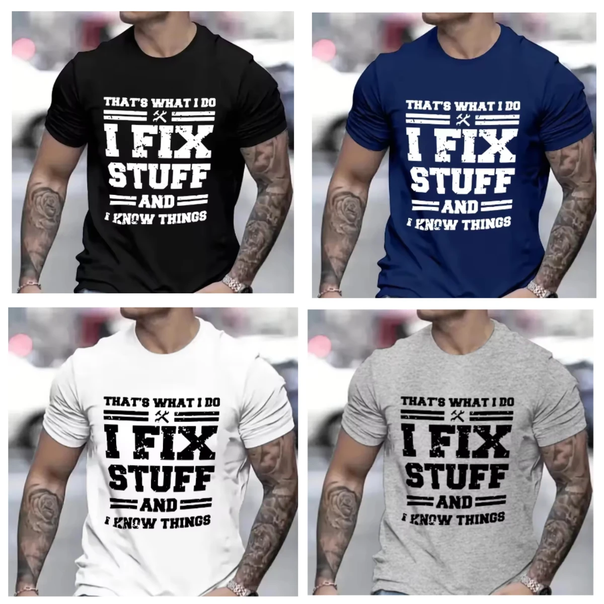 Things and I Know Things, Gift for Dad and HusbandShort Sleeve T-shirt Man, Humorous, Mechanic, I Stare At
Things and I Know Things, Gift for Dad and HusbandShort Sleeve T-shirt Man, Humorous, Mechanic, I Stare At