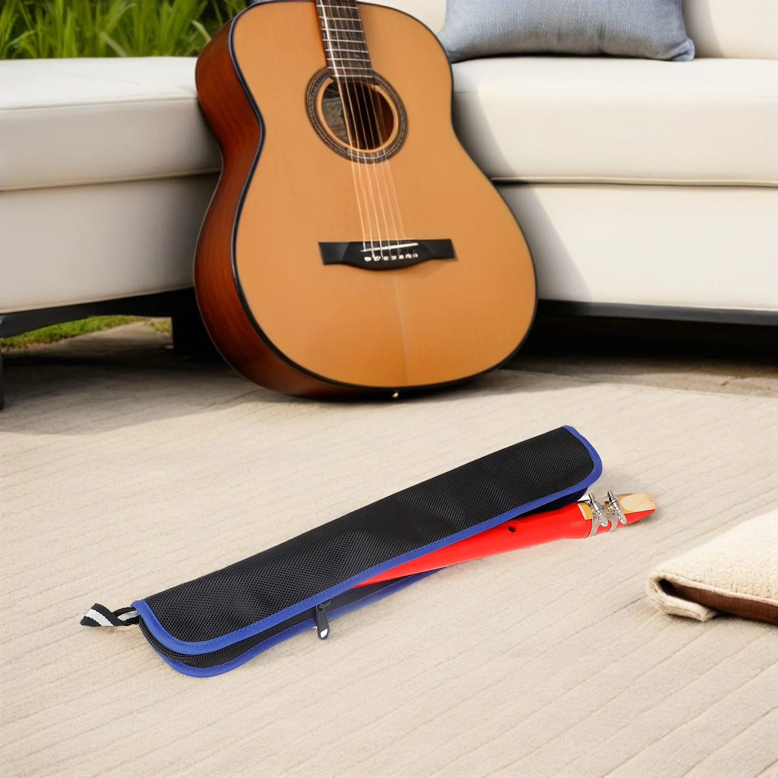 Vertical Flute Storage Bag Oxford Fabric Waterproof Flute Carry Case Durable Portable Mini Saxophone Bag For Musician Gift
Vertical Flute Storage Bag Oxford Fabric Waterproof Flute Carry Case Durable Portable Mini Saxophone Bag For Musician Gift