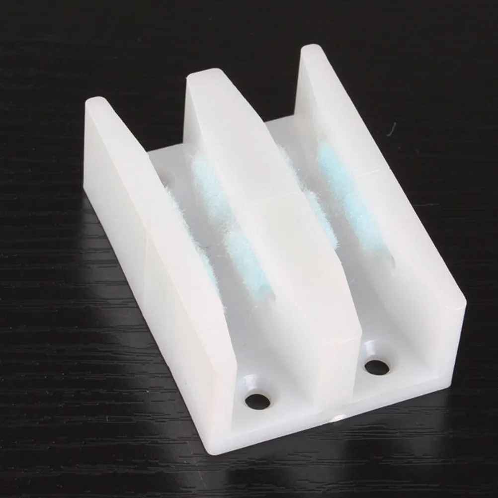 8Pcs Sliding Shower Door Guide Plastic Metal Bottom Track Guide Easy Install Door Stopper for Sliding Glass Shower Doors
8Pcs Sliding Shower Door Guide Plastic Metal Bottom Track Guide Easy Install Door Stopper for Sliding Glass Shower Doors