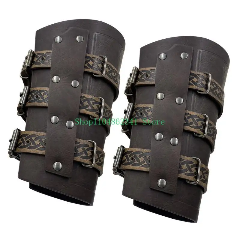 5asd 2pack Adjustable PU Leather Wristband Role Playing Arm Guard Comfortable for Knights and Medieval Gatherings
5asd 2pack Adjustable PU Leather Wristband Role Playing Arm Guard Comfortable for Knights and Medieval Gatherings