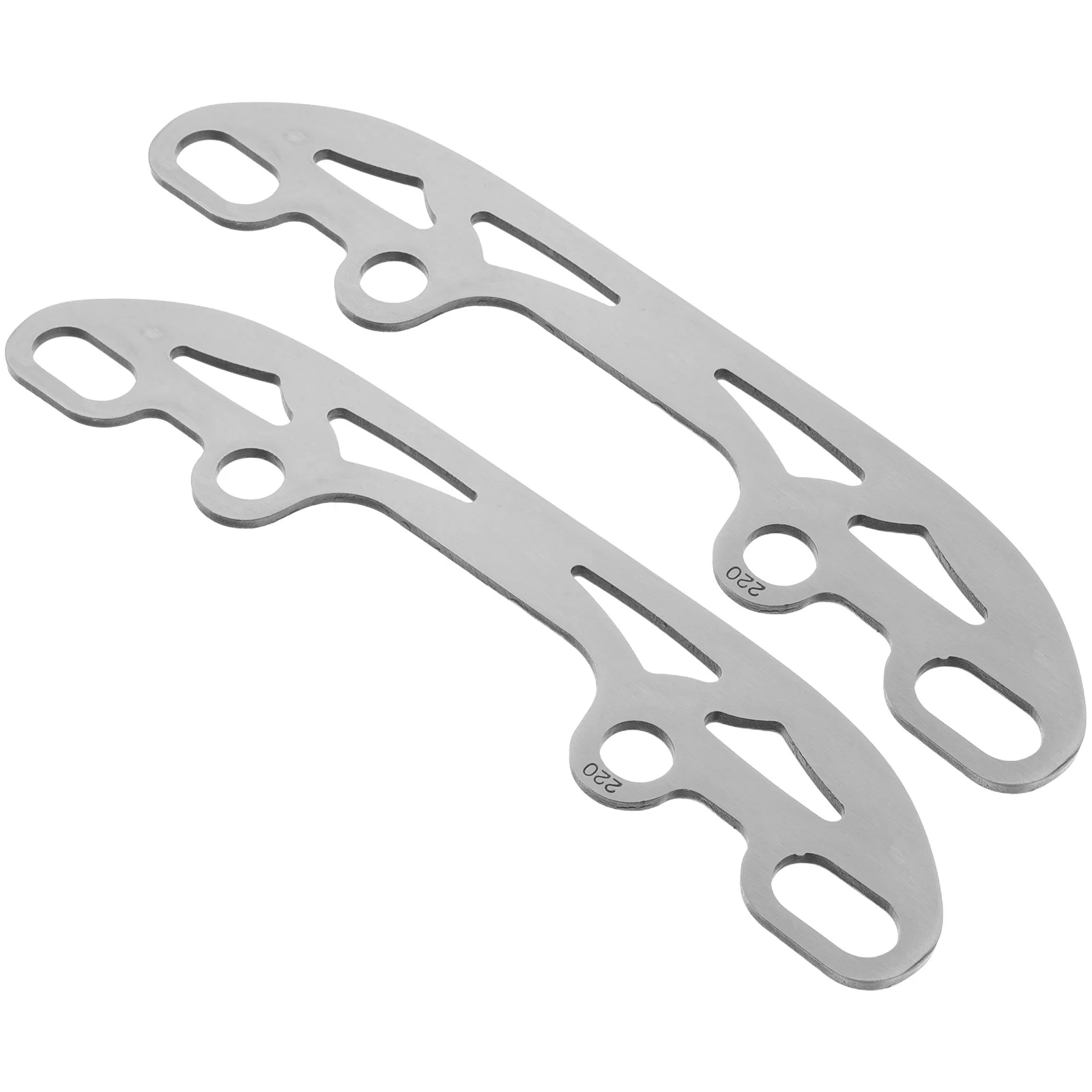 2Pcs High Performance Ice Skate Blades Stainless Steel Replacement Parts for Roller Skates Sharp Efficient Smooth Skating
2Pcs High Performance Ice Skate Blades Stainless Steel Replacement Parts for Roller Skates Sharp Efficient Smooth Skating