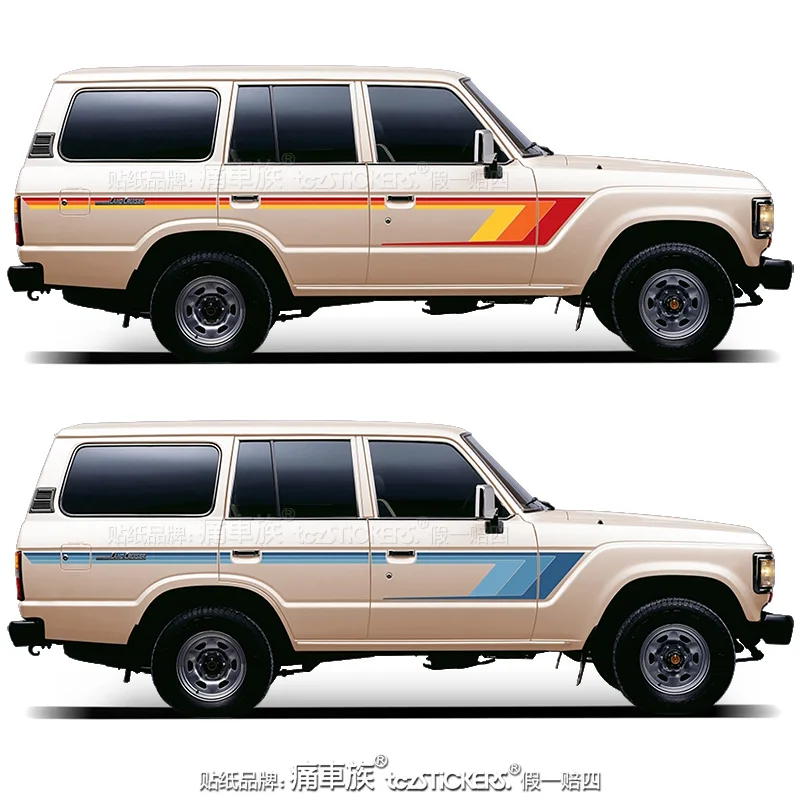 Car Vinyl Sticker body exterior modification customized sports Decor Auto Accessories FOR Toyota Land Cruiser LC60 J60
Car Vinyl Sticker body exterior modification customized sports Decor Auto Accessories FOR Toyota Land Cruiser LC60 J60