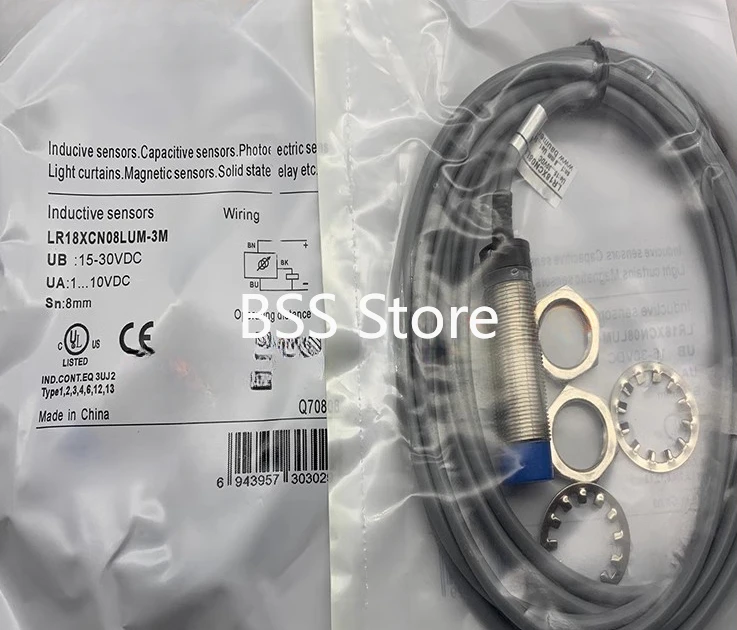 Индуктивный датчик LR18XCN08LUM LR18XCN08LUM-3M LR18XCF05LUM lr18xcf05лия, Бесконтактный переключатель, дальность, аналоговый датчик
Индуктивный датчик LR18XCN08LUM LR18XCN08LUM-3M LR18XCF05LUM lr18xcf05лия, Бесконтактный переключатель, дальность, аналоговый датчик