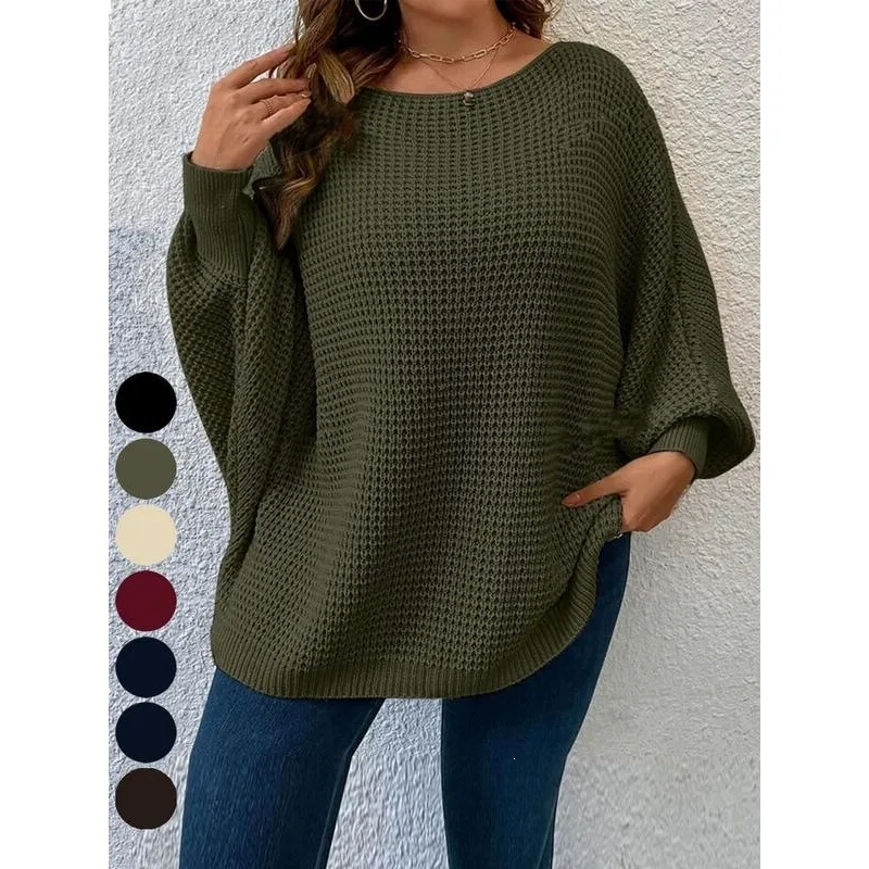 Batwing Sleeve Sweater O 44700 Women's Fashion Spring 2026 Thickened Comfortable Fit Knitted Top Casual Elegant Style
Batwing Sleeve Sweater O 44700 Women's Fashion Spring 2026 Thickened Comfortable Fit Knitted Top Casual Elegant Style