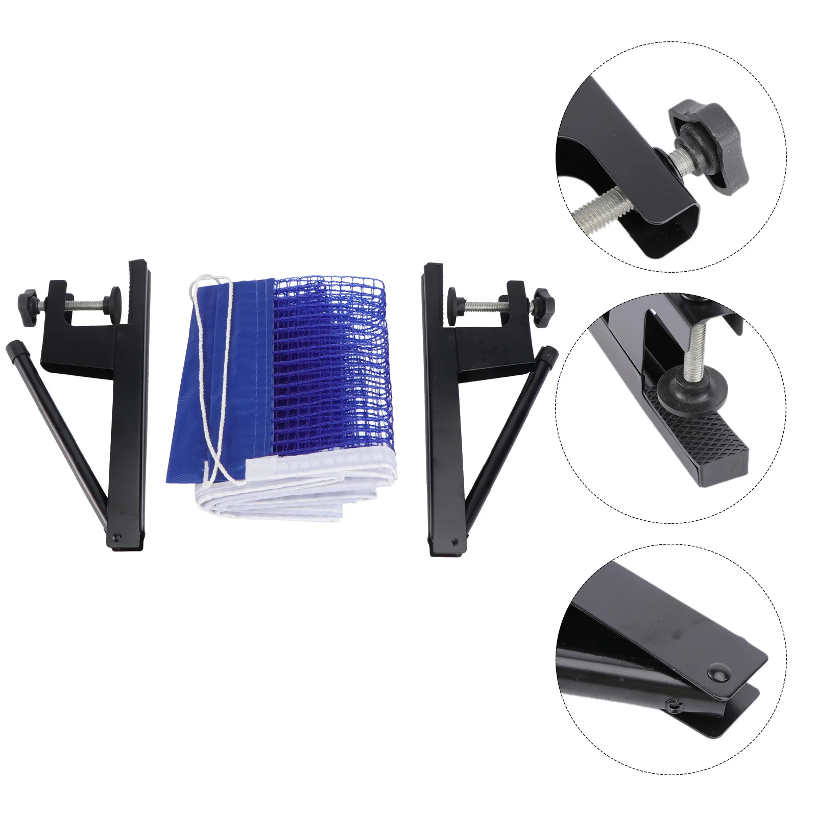Portable Table Tennis Net Post Simple Small Pong Rack Table Tennis Accessories for Indoor Outdoor (Dark Blue) 
Portable Table Tennis Net Post Simple Small Pong Rack Table Tennis Accessories for Indoor Outdoor (Dark Blue)