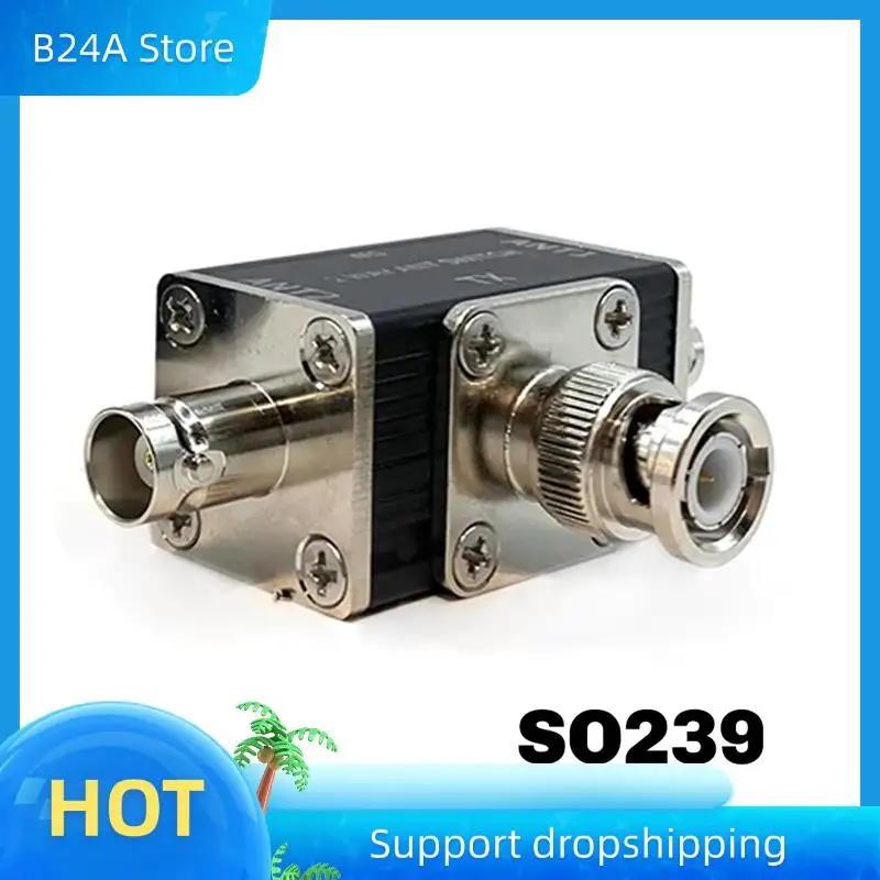 B24A Durable Manual 2 Way Coaxial Antenna Switch With OFF/Grounding, 100W, 0-50Mhz, 1 Input & 2 Output Ports For A
B24A Durable Manual 2 Way Coaxial Antenna Switch With OFF/Grounding, 100W, 0-50Mhz, 1 Input & 2 Output Ports For A
