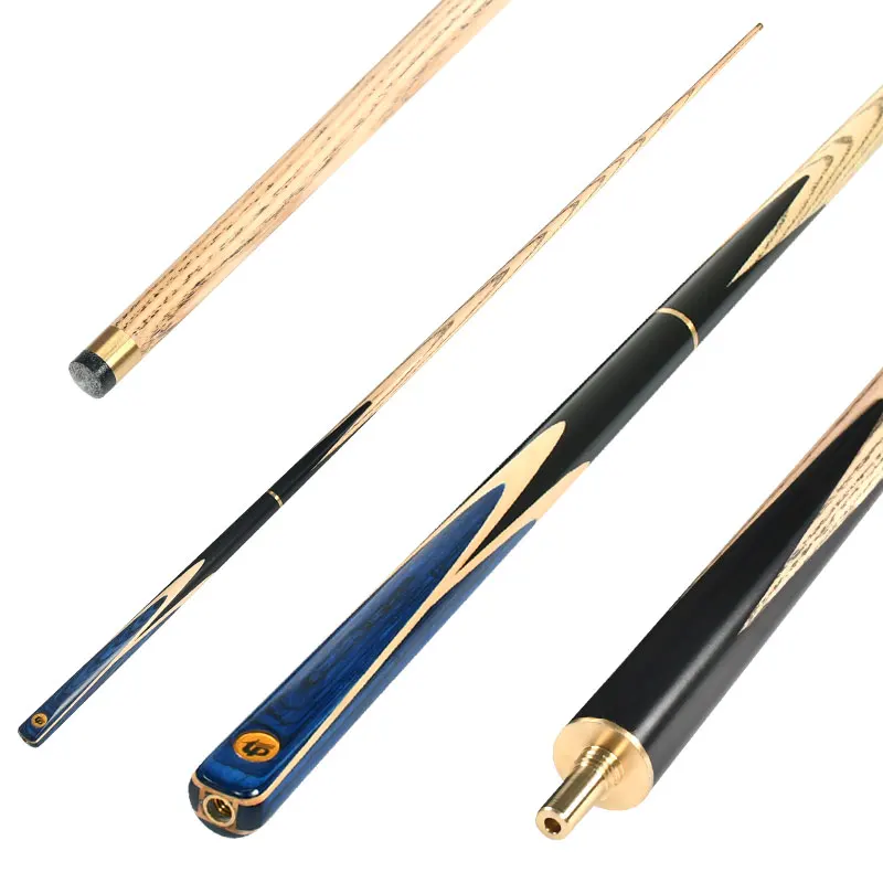 High Quality 3/4 Jointed Ash Wood Snooker Cue Stick, 57-Inch Billiard Pool Cue Sticks at Standard Cue Length, TP-C2203
High Quality 3/4 Jointed Ash Wood Snooker Cue Stick, 57-Inch Billiard Pool Cue Sticks at Standard Cue Length, TP-C2203
