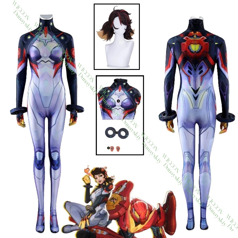 Peni Rivals Cosplay Costume Wig Jumpsuit Parker Bodysuit Sexy Cute Uniform Wig Prop Halloween Game Party
Peni Rivals Cosplay Costume Wig Jumpsuit Parker Bodysuit Sexy Cute Uniform Wig Prop Halloween Game Party