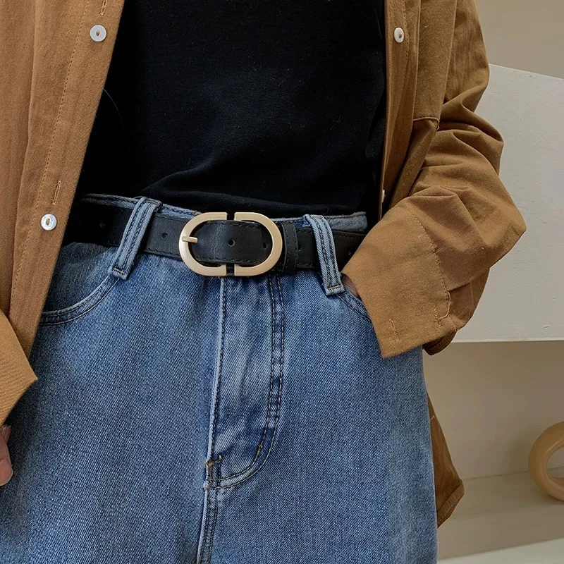 Ladies' versatile belt, D-buckle, soft leather wide waistband, girls' decorative coat and dress, waist cinching, jeans belt
Ladies' versatile belt, D-buckle, soft leather wide waistband, girls' decorative coat and dress, waist cinching, jeans belt