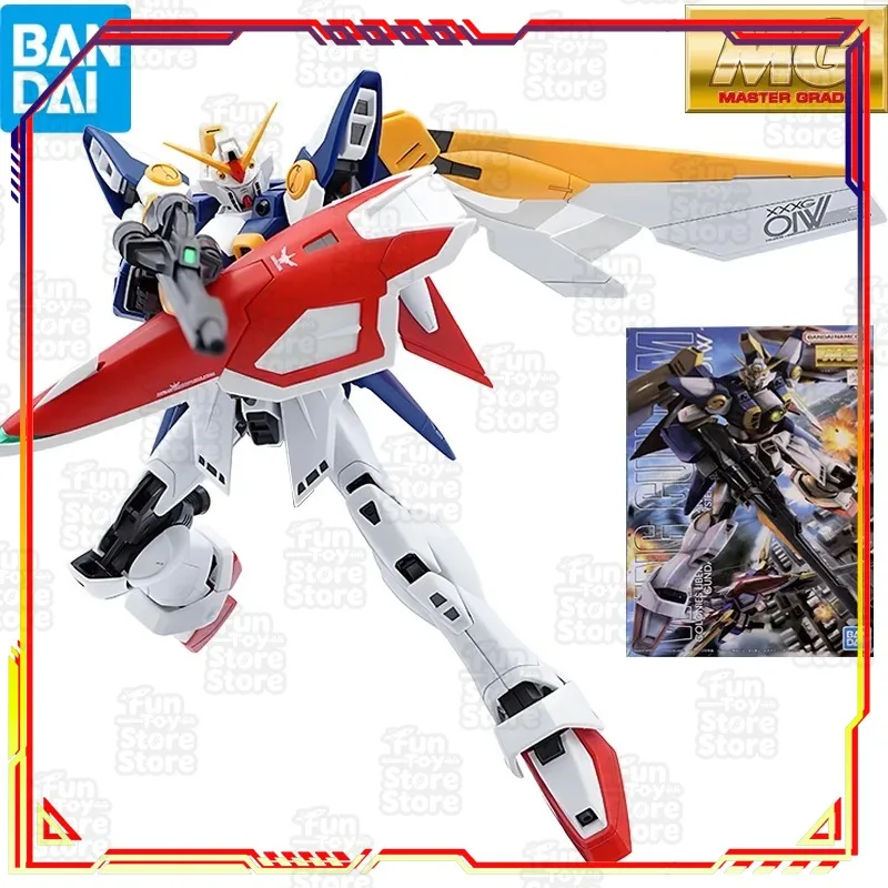 Bandai MG Master Grade Flying Wing Gundam Gundam Wing Anime Model Kit Assembly Toy Collectible Figure Building Set
Bandai MG Master Grade Flying Wing Gundam Gundam Wing Anime Model Kit Assembly Toy Collectible Figure Building Set