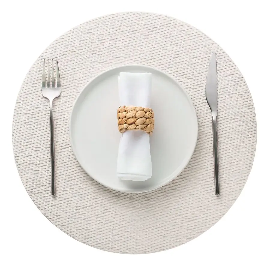 15 больших круглых салфеток из искусственной кожи, набор из 8 моющихся термостойких нескользящих ковриков для обеденного стола с текстурой ткани для кухни H
15 больших круглых салфеток из искусственной кожи, набор из 8 моющихся термостойких нескользящих ковриков для обеденного стола с текстурой ткани для кухни H