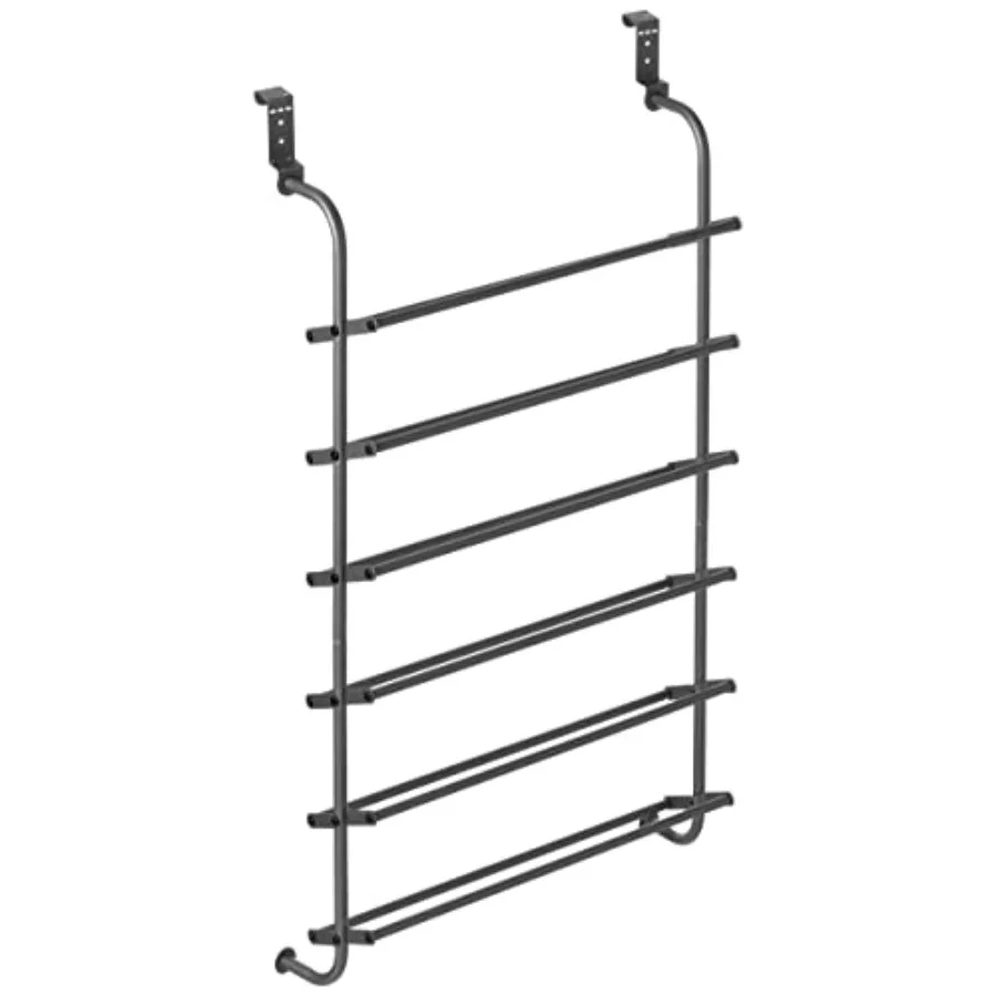 18 Pair Over The Door Shoe Organizer 6 Tier Heavy Duty Metal Shoe Organizer for Closet Hanging Shoe Rack for Closet Organizer a
18 Pair Over The Door Shoe Organizer 6 Tier Heavy Duty Metal Shoe Organizer for Closet Hanging Shoe Rack for Closet Organizer a