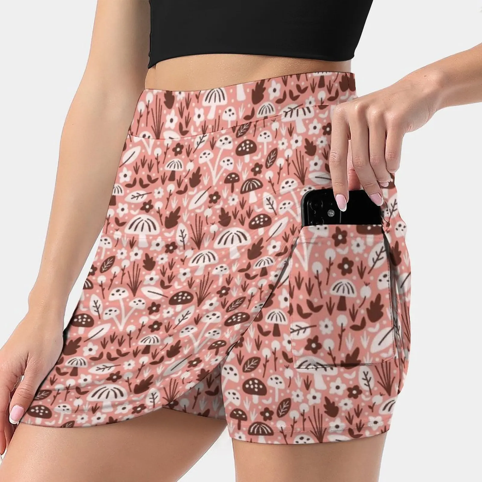 Mushrooms Pink Women's skirt Sport Skort Skirt With Pocket Fashion Korean Style Skirt 4Xl Skirts Mushroom Mushrooms Floral
Mushrooms Pink Women's skirt Sport Skort Skirt With Pocket Fashion Korean Style Skirt 4Xl Skirts Mushroom Mushrooms Floral
