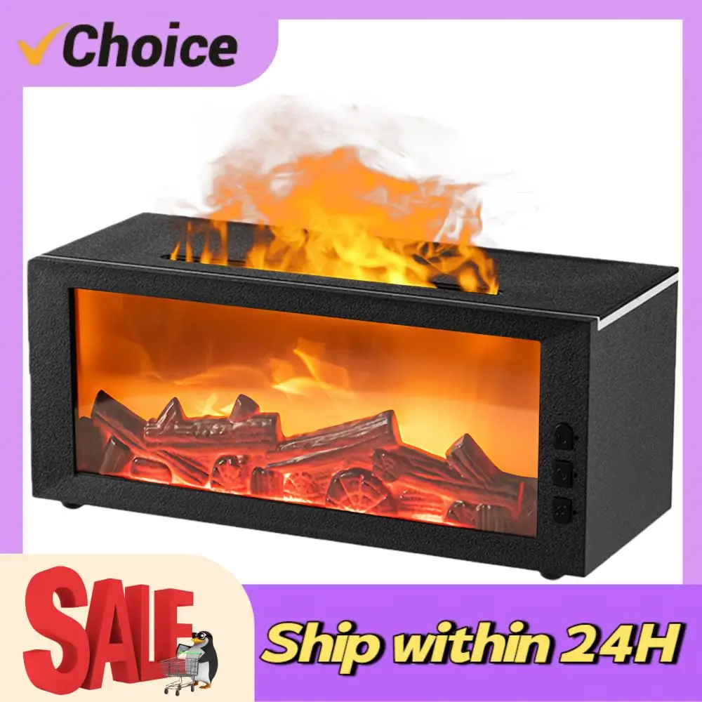 Fireplace Flame Air Diffuser Humidifier 7 Colors Essential Oil Diffuser Aromatherapy Diffuser for Bedroom Living Room Office
Fireplace Flame Air Diffuser Humidifier 7 Colors Essential Oil Diffuser Aromatherapy Diffuser for Bedroom Living Room Office