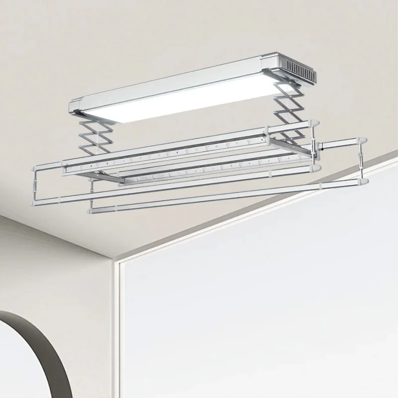 Smart Electric Clothes Drying Rack With LED Lights And Intelligent Modes Space Saving For Indoor Balcony Drying
Smart Electric Clothes Drying Rack With LED Lights And Intelligent Modes Space Saving For Indoor Balcony Drying