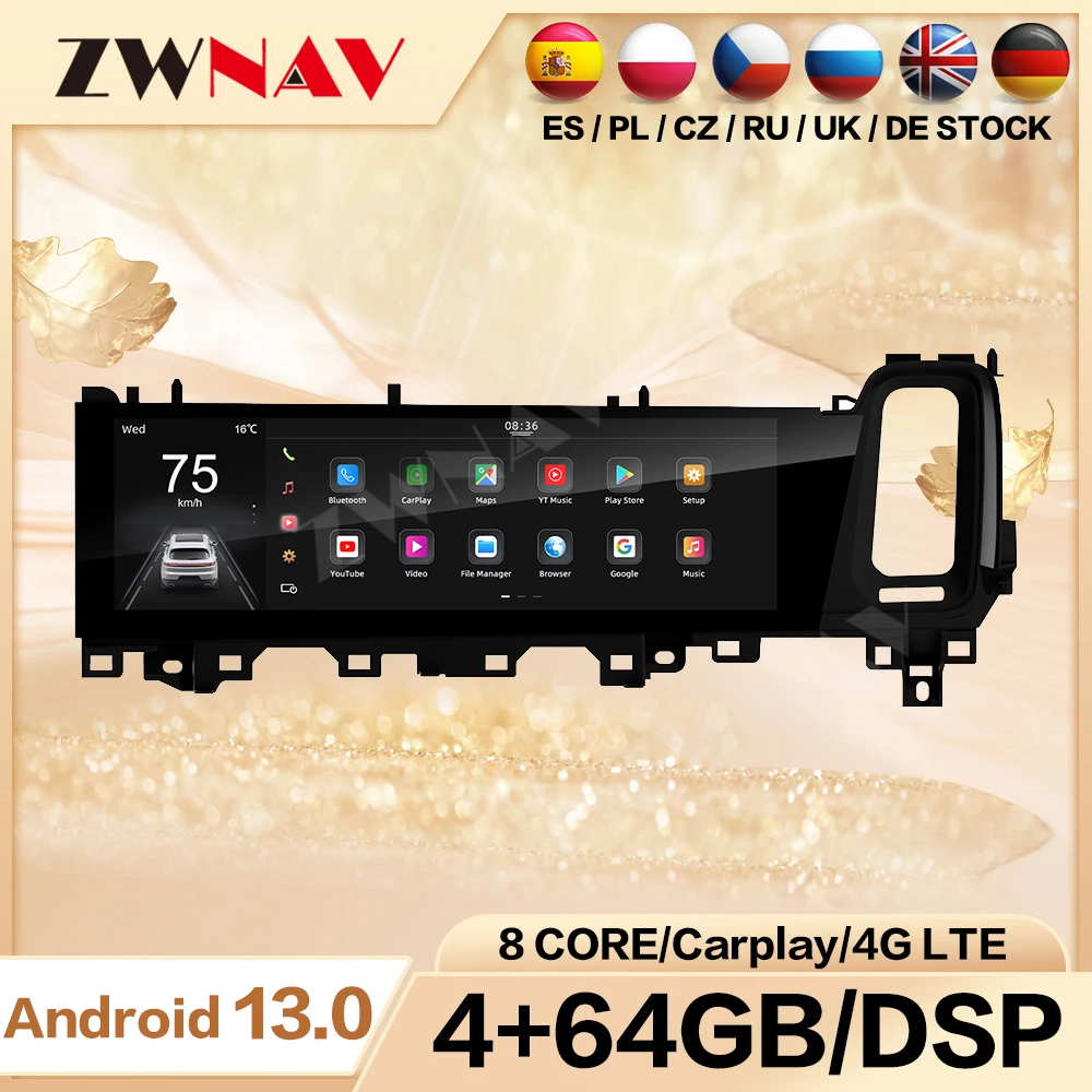 ZWNAV 15-дюймовый автомобильный второй пилотный экран для Porsche Cayenne2024, интеллектуальная система, автомобильный радиоприемник, мультимедийный плеер, навигация, Carplay Auto
ZWNAV 15-дюймовый автомобильный второй пилотный экран для Porsche Cayenne2024, интеллектуальная система, автомобильный радиоприемник, мультимедийный плеер, навигация, Carplay Auto