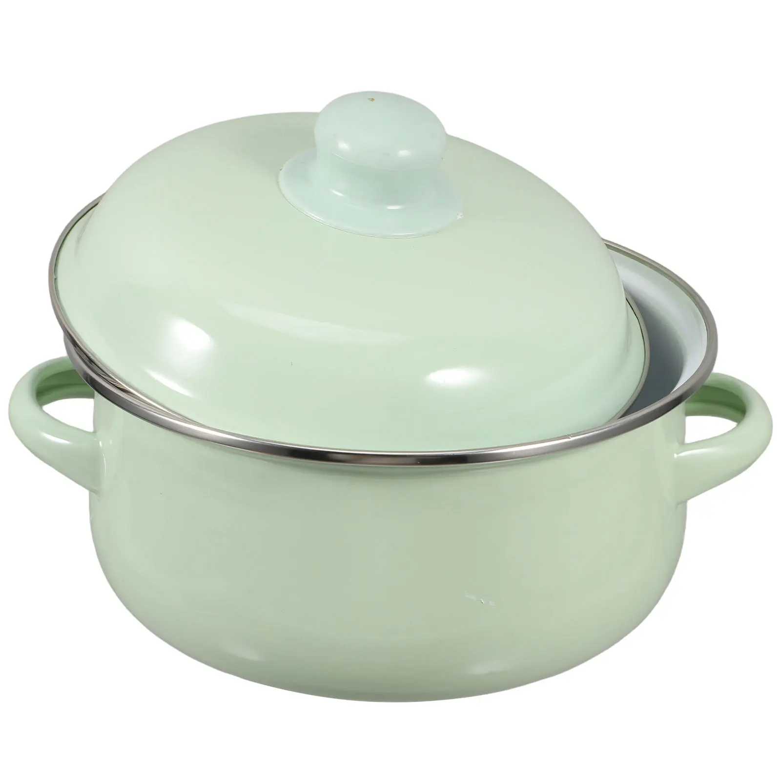 1.7L Enamel With Lid For Induction Cooker Small Soup Noodle Milk Cooking Pot Dual Handle Vintage Stockpot Stew Porridge Butter
1.7L Enamel With Lid For Induction Cooker Small Soup Noodle Milk Cooking Pot Dual Handle Vintage Stockpot Stew Porridge Butter