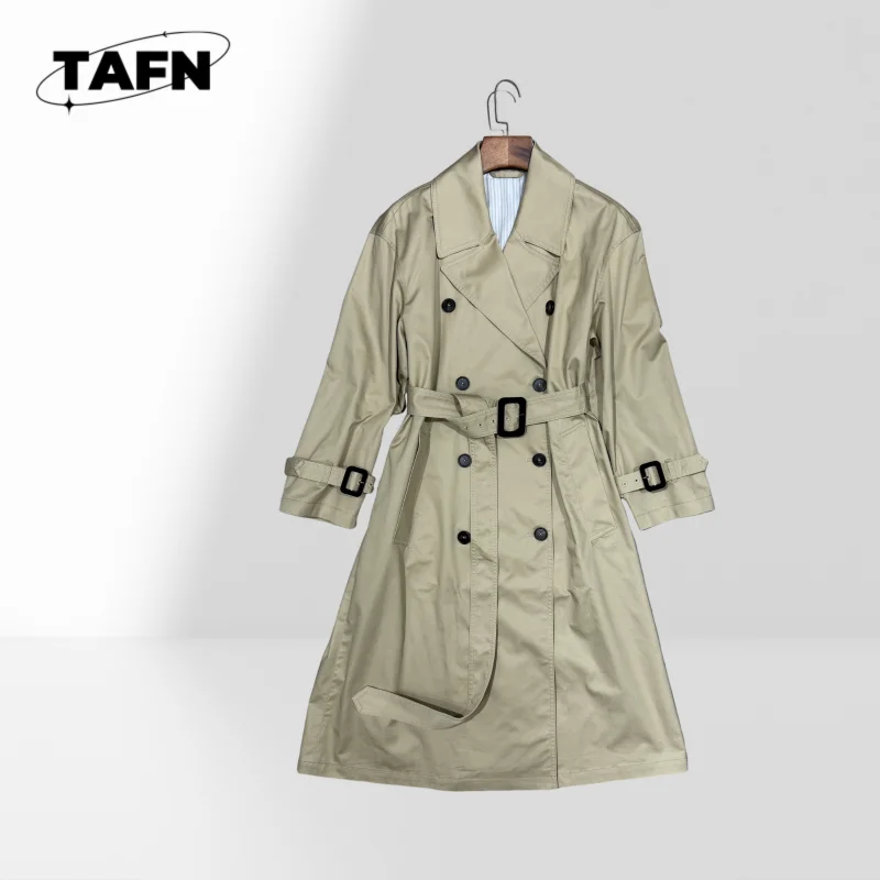 Простая стильная ветровка на осень и осень, длинное пальто для женщин с классическим кроем, свободное длинное пальто для женщин AI1426
Простая стильная ветровка на осень и осень, длинное пальто для женщин с классическим кроем, свободное длинное пальто для женщин AI1426