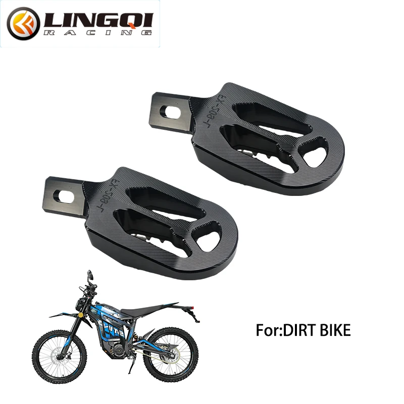 LINGQI RACING Motorcycle Foot Pegs Aluminum Footrests Footpeg Rests For Scooter Dirtbike Motocross Off-road Modified Accessories
LINGQI RACING Motorcycle Foot Pegs Aluminum Footrests Footpeg Rests For Scooter Dirtbike Motocross Off-road Modified Accessories