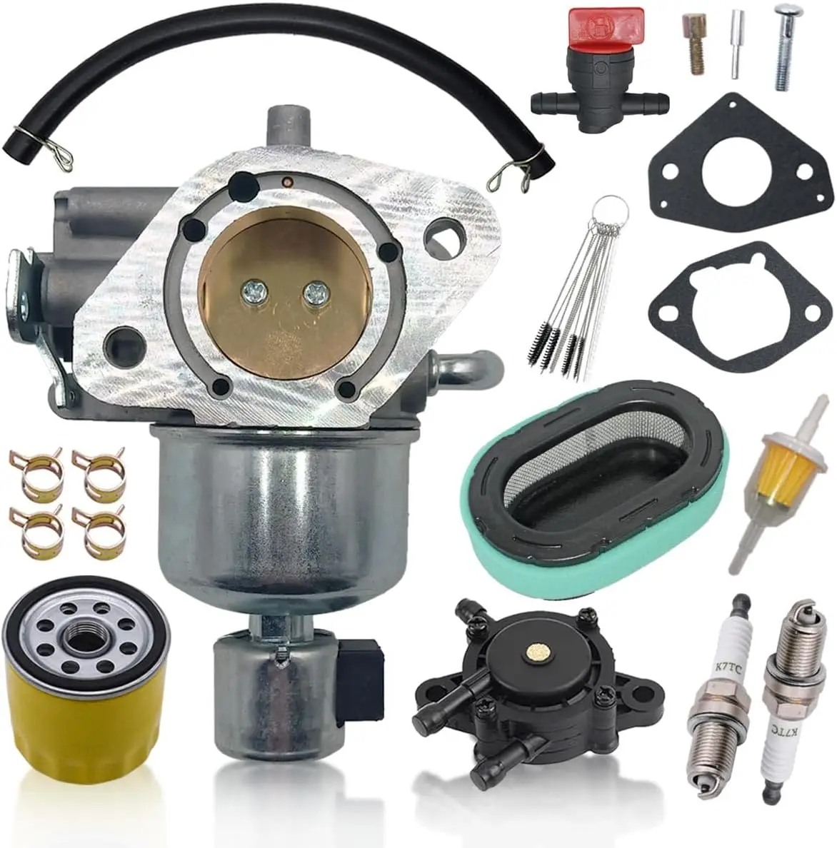 16-853-19-S Carburetor Fit for Kohler KT725 KT730 KT735 KT740 KT745 with Air filter & Oil filter & Fuel Pump Replaces 16 853 19S
16-853-19-S Carburetor Fit for Kohler KT725 KT730 KT735 KT740 KT745 with Air filter & Oil filter & Fuel Pump Replaces 16 853 19S