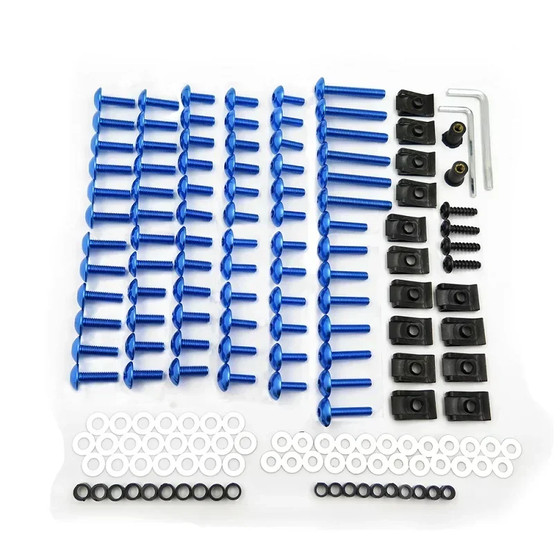 Motorcycle Parts Complete Fairing Bolts Screws Fasteners Kit for Yamaha Yzf R1 R6 F6R Fz1 Fz8 Blue
Motorcycle Parts Complete Fairing Bolts Screws Fasteners Kit for Yamaha Yzf R1 R6 F6R Fz1 Fz8 Blue