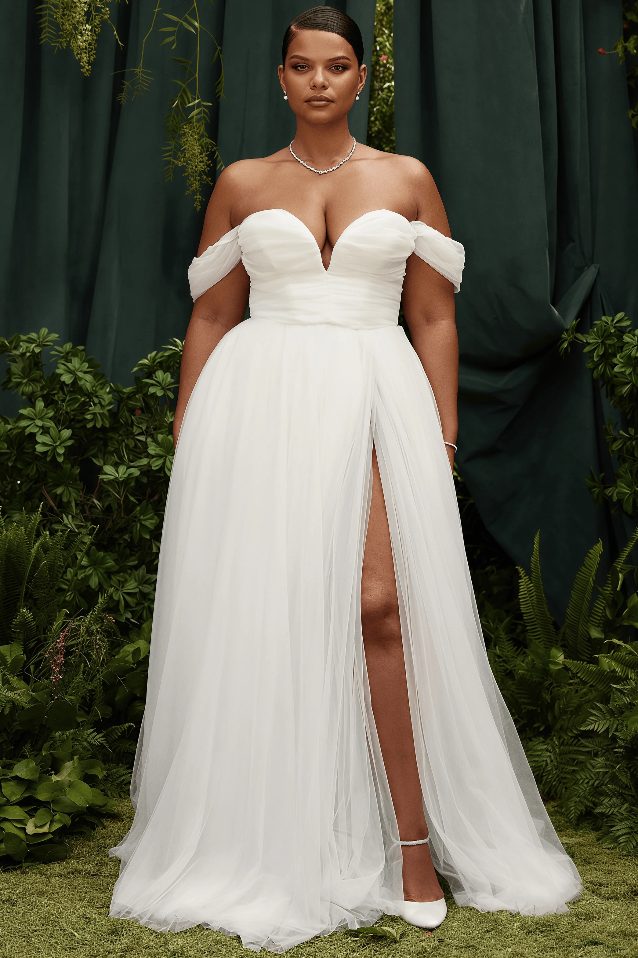 Modern Sweetheart Off The Shoulder Wedding Dresses Customized Ivory Side Slit Organza A Line Elegant Bridal Gown Vestidos
Modern Sweetheart Off The Shoulder Wedding Dresses Customized Ivory Side Slit Organza A Line Elegant Bridal Gown Vestidos